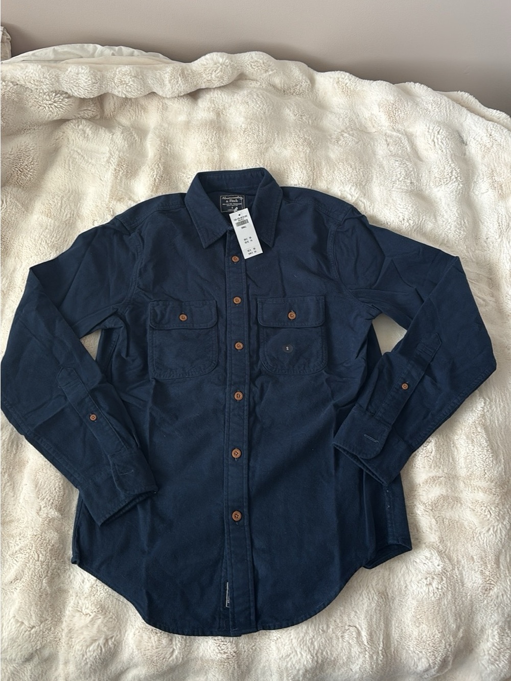 Abercrombie & Fitch Navy shirts